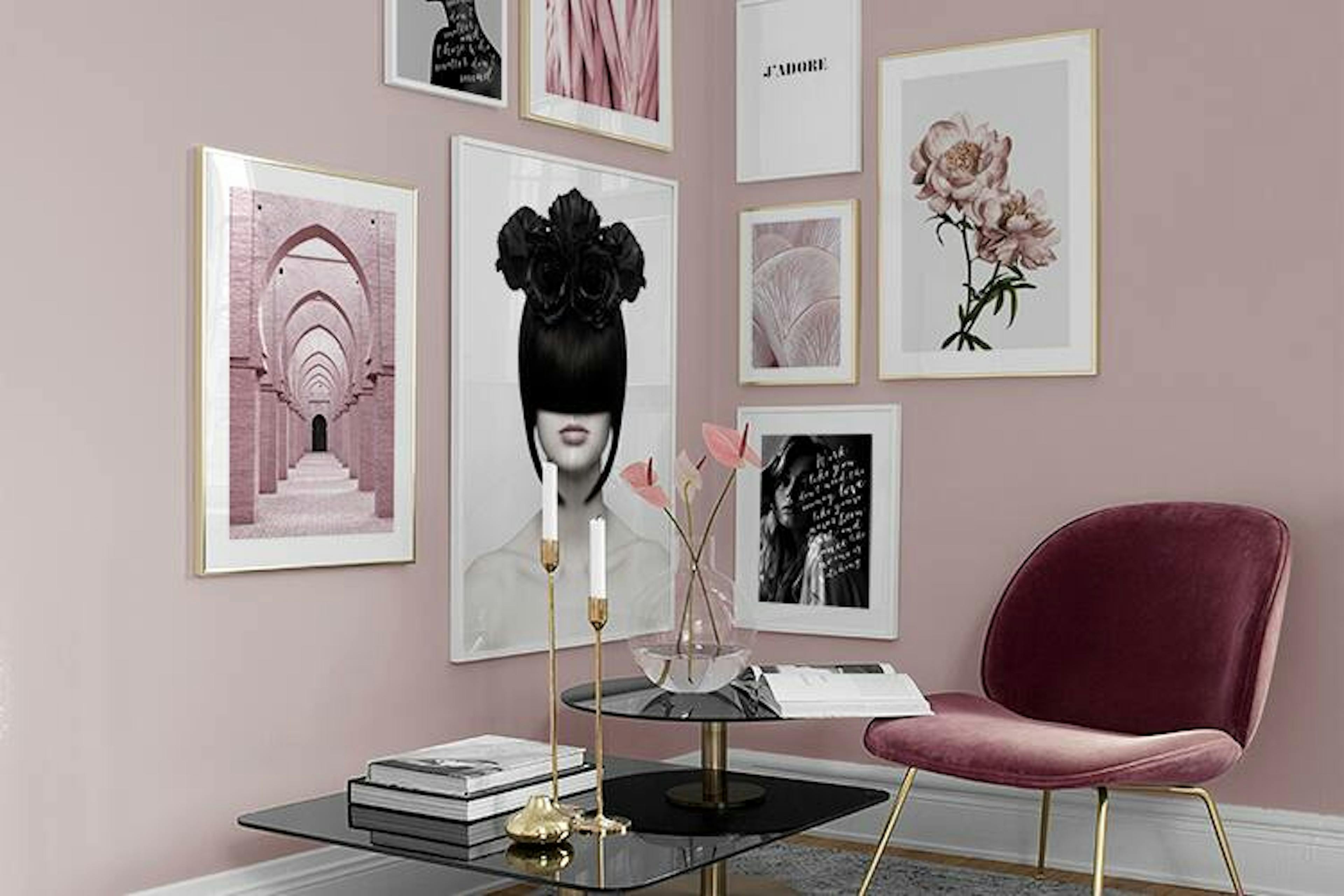 De rosa nyanserna är här för att stanna