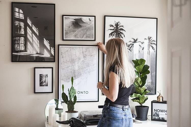 AT HOME WITH BLOGGER LINN WIBERG