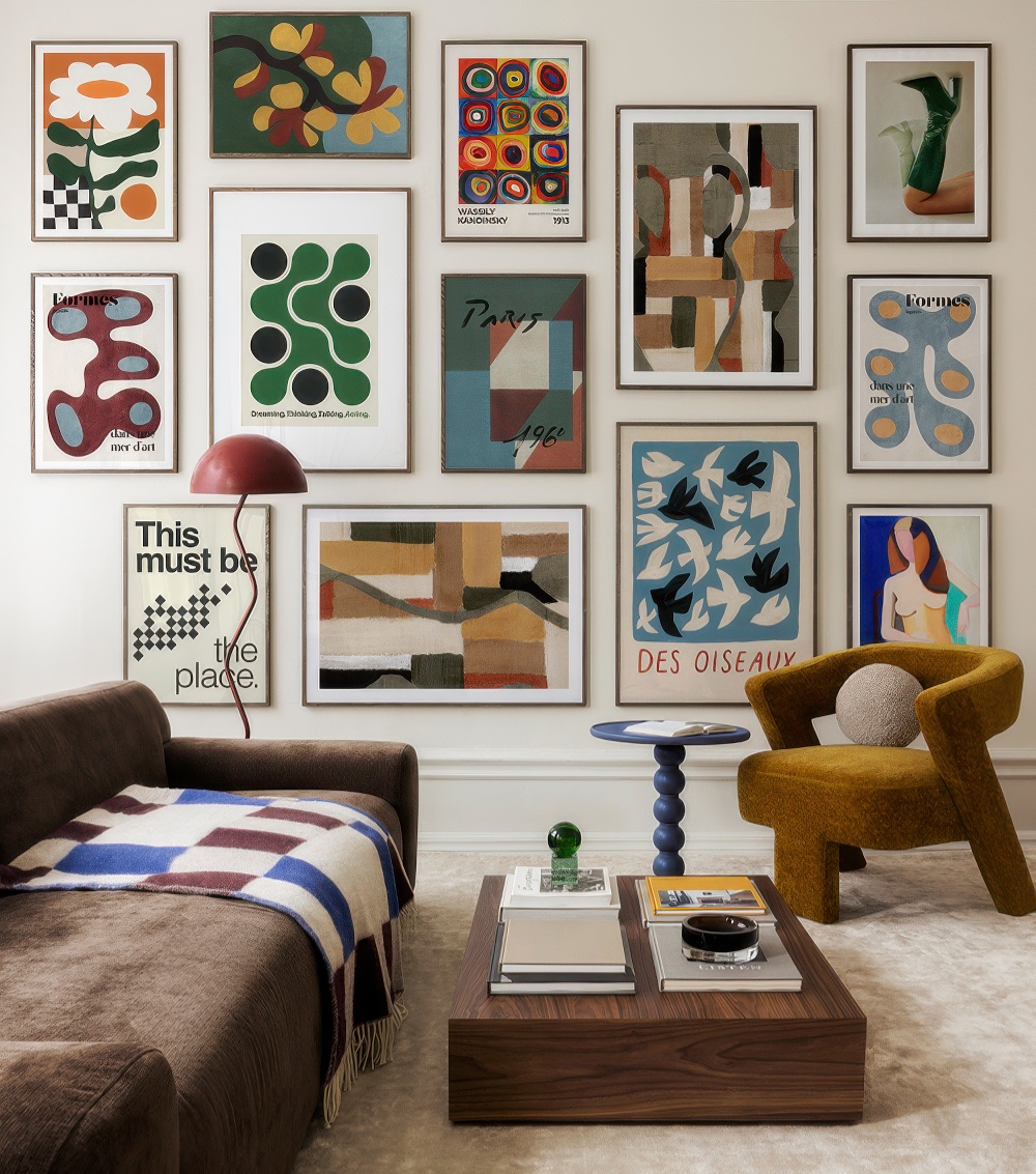 Cat Lady Canvas Print – Stylish Cat Art Print | Desenio