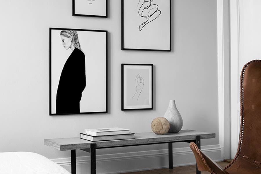 Skapa lugn med en avskalad inredning