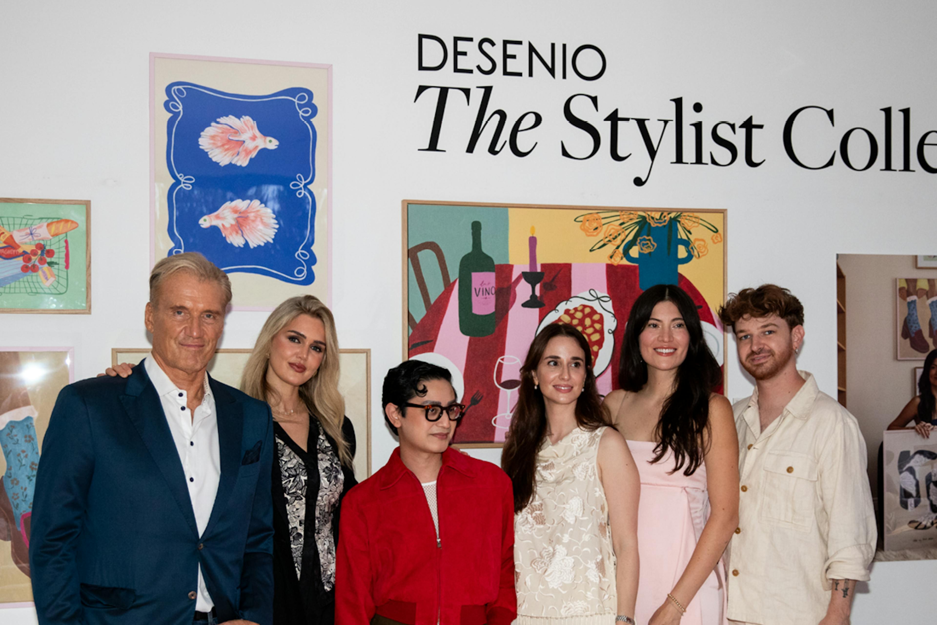 Tritt ein in das Desenio Art House: The Stylist Collection startet in West Hollywood
