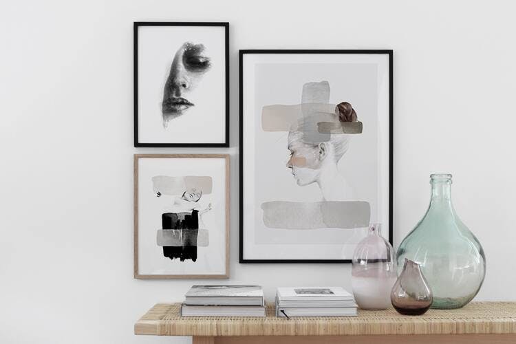 Subtle elegance with posters by Anna Bülow