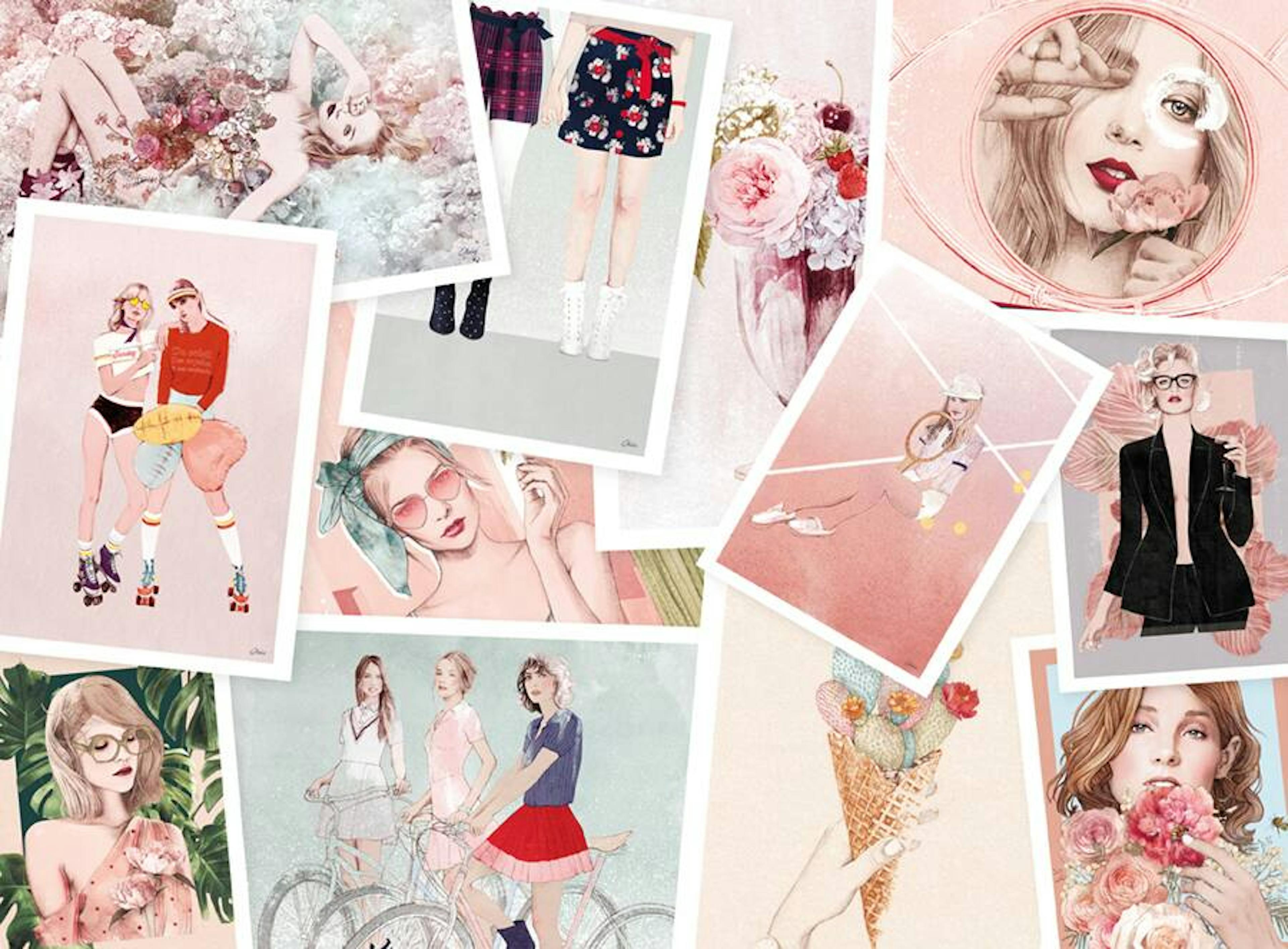 Ëlodie x Desenio – An exclusive collection of fashion illustrations 