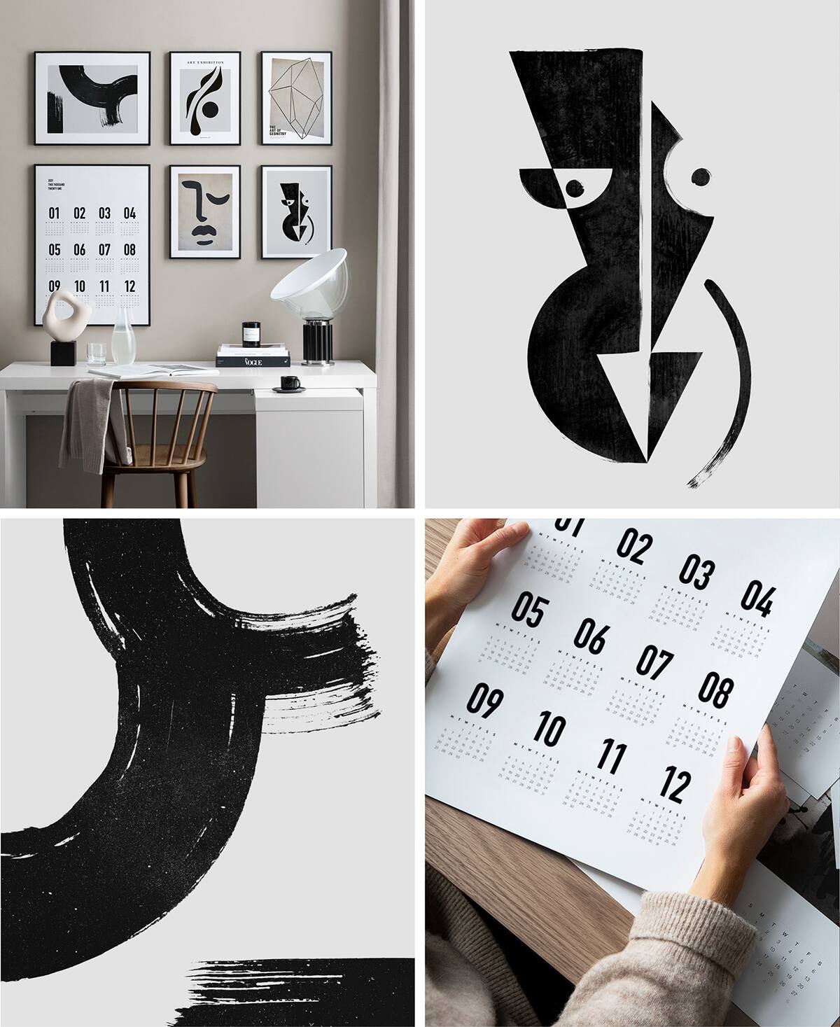 home office art prints