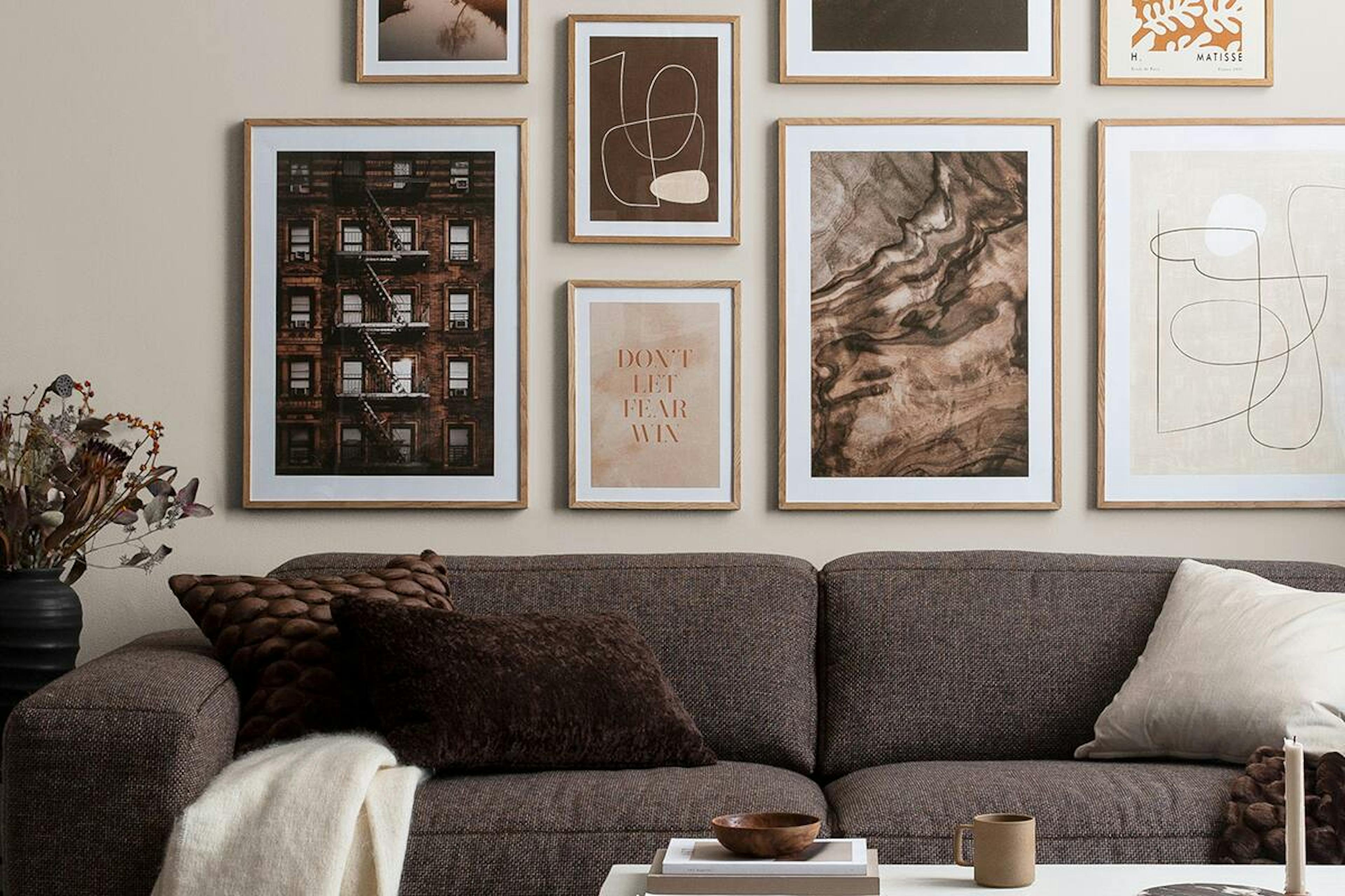 Get the look: Brown Eclectic