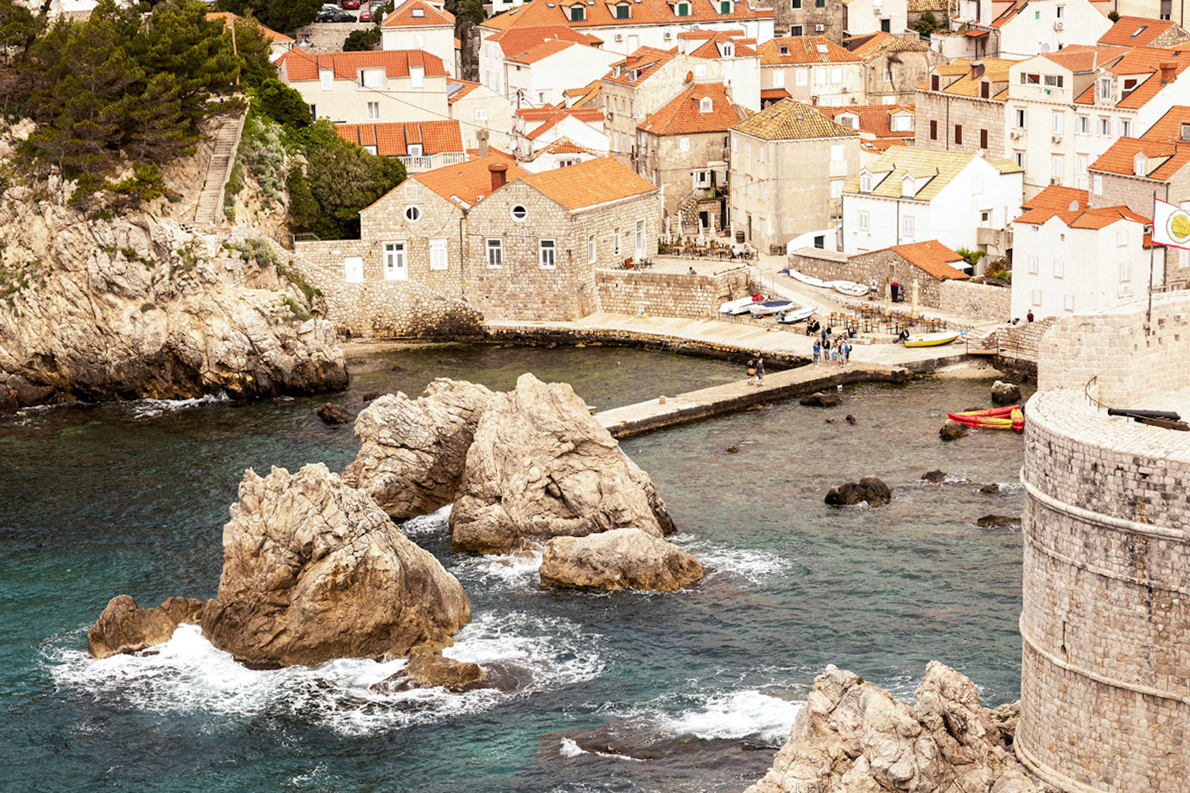 Behind the scenes on the Dalmatian Coast