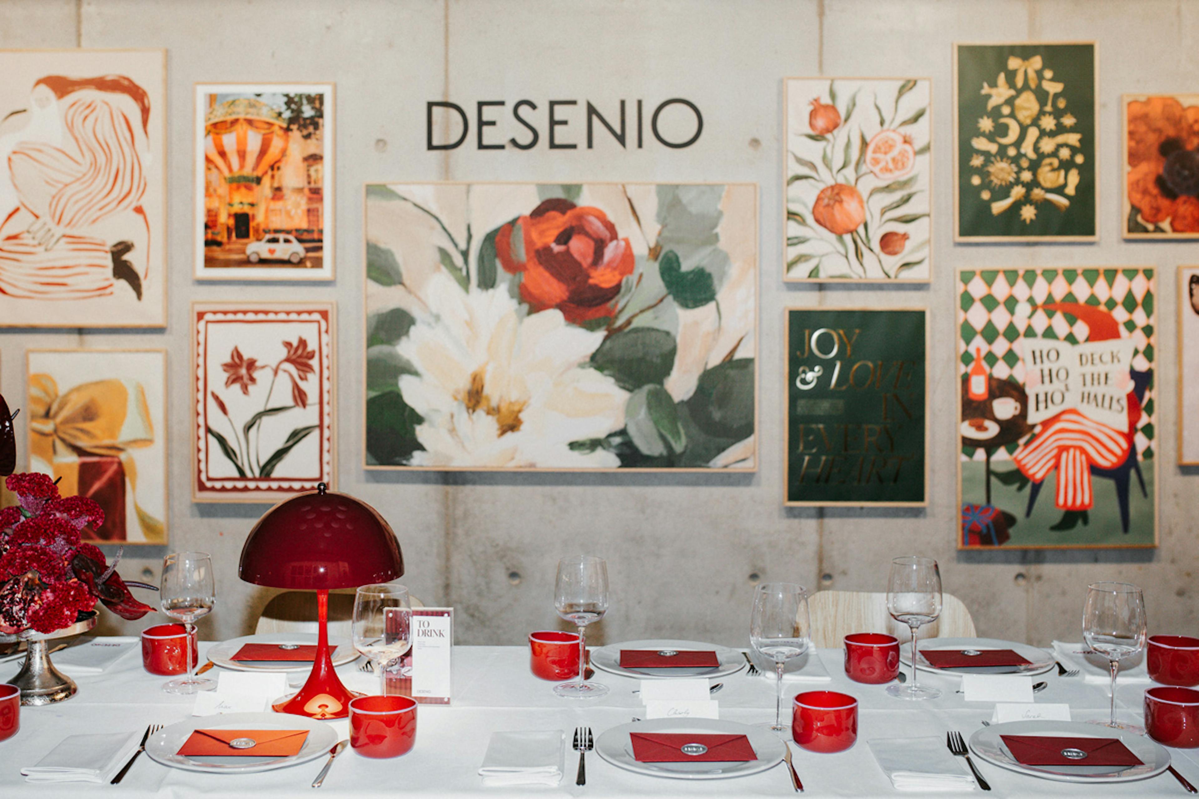 Burgundy Holiday Event in Berlin