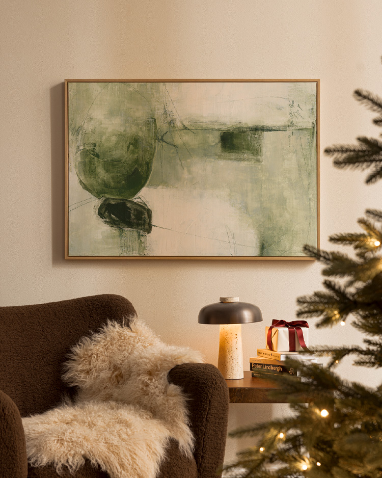 WANDKIND Poster „Zuhause Definition“ Mit Bilderrahmen – DIN A4 Wanddekoration Für Wohnzimmer & Büro