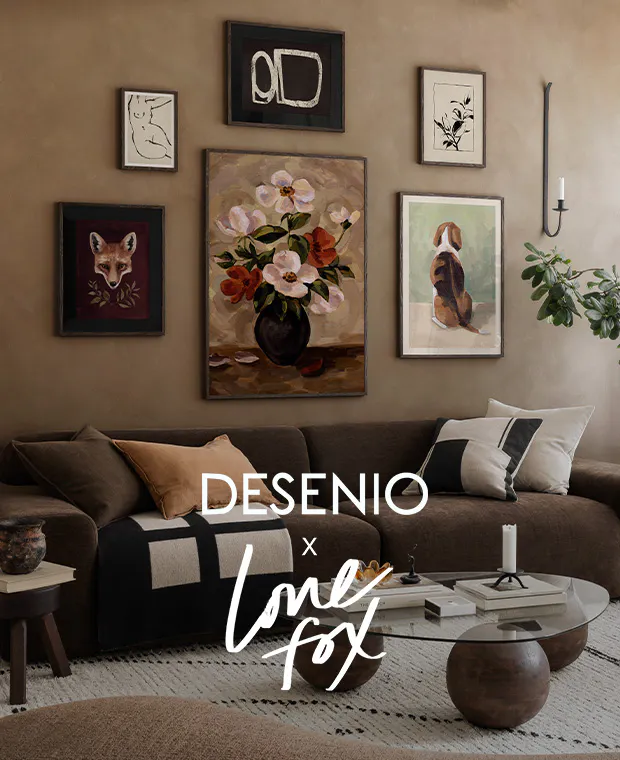 Desenio x Lone Fox poster | Desenio.gr