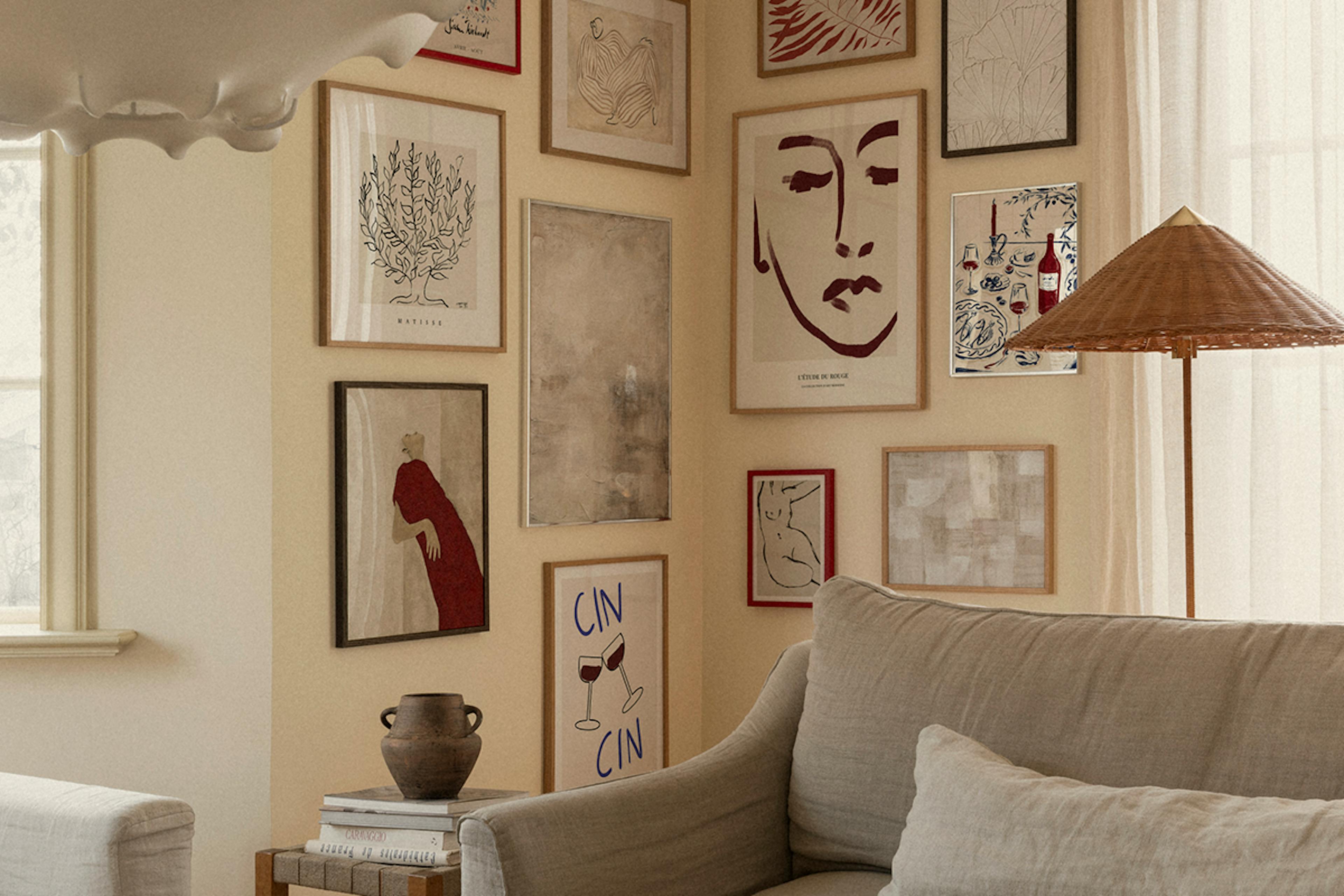 How to create a gallery wall