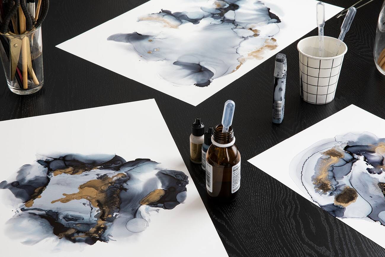 Behind the art: Alcohol Ink