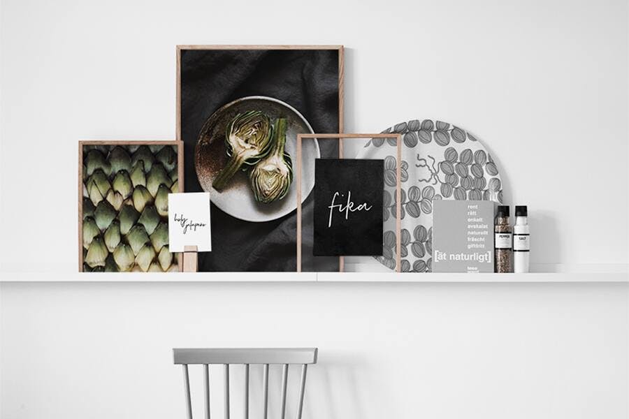 Eine kleine Küche dekorieren