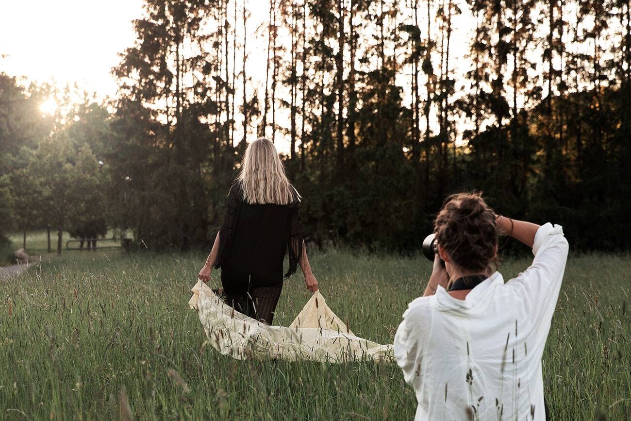 Behind the art: Am Set unserer Fotoserie New Moon