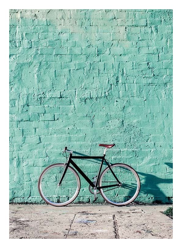 Mint Bike Poster (30x40 cm)- Poster con fotografie