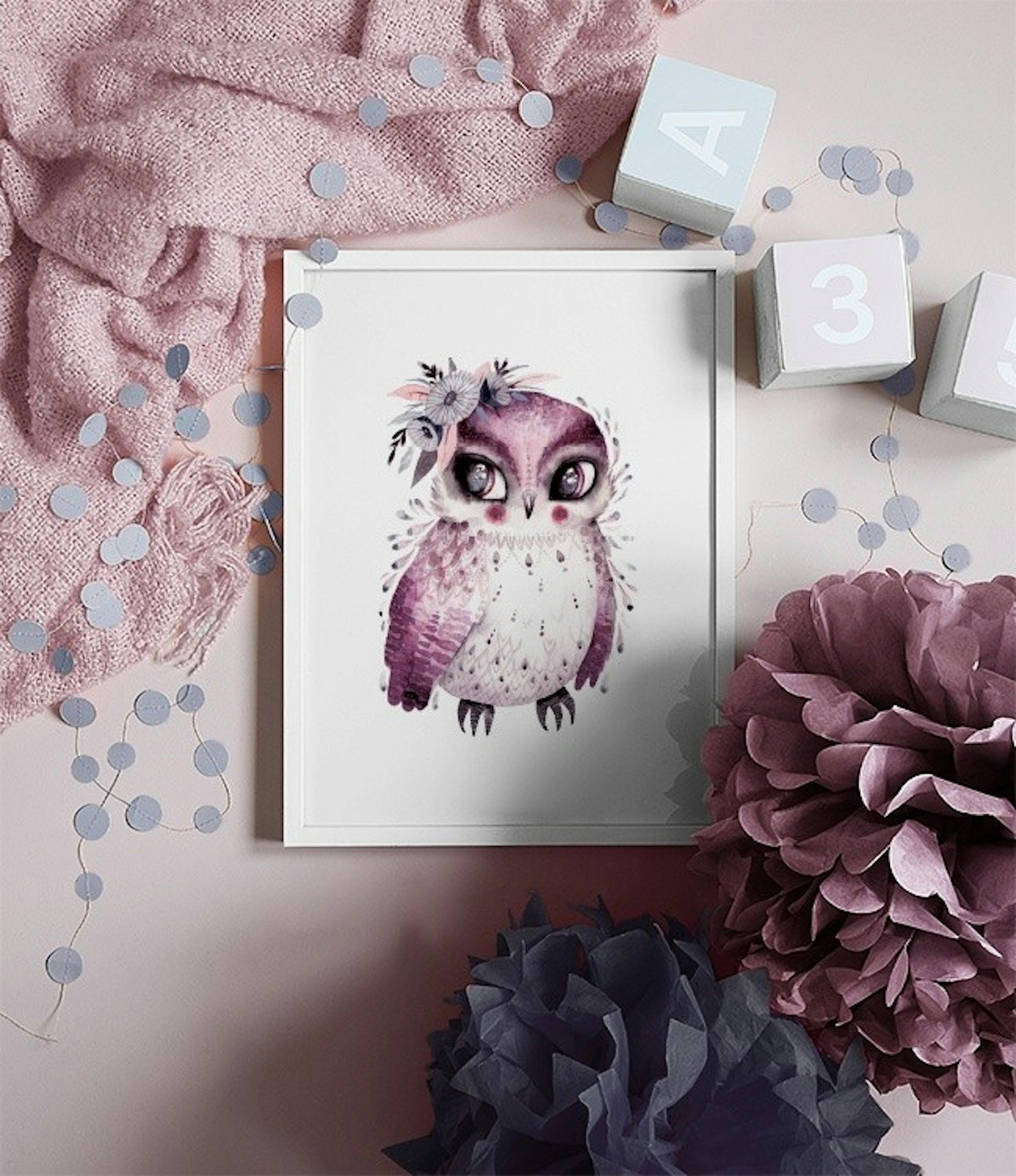 Little Owl Plakat