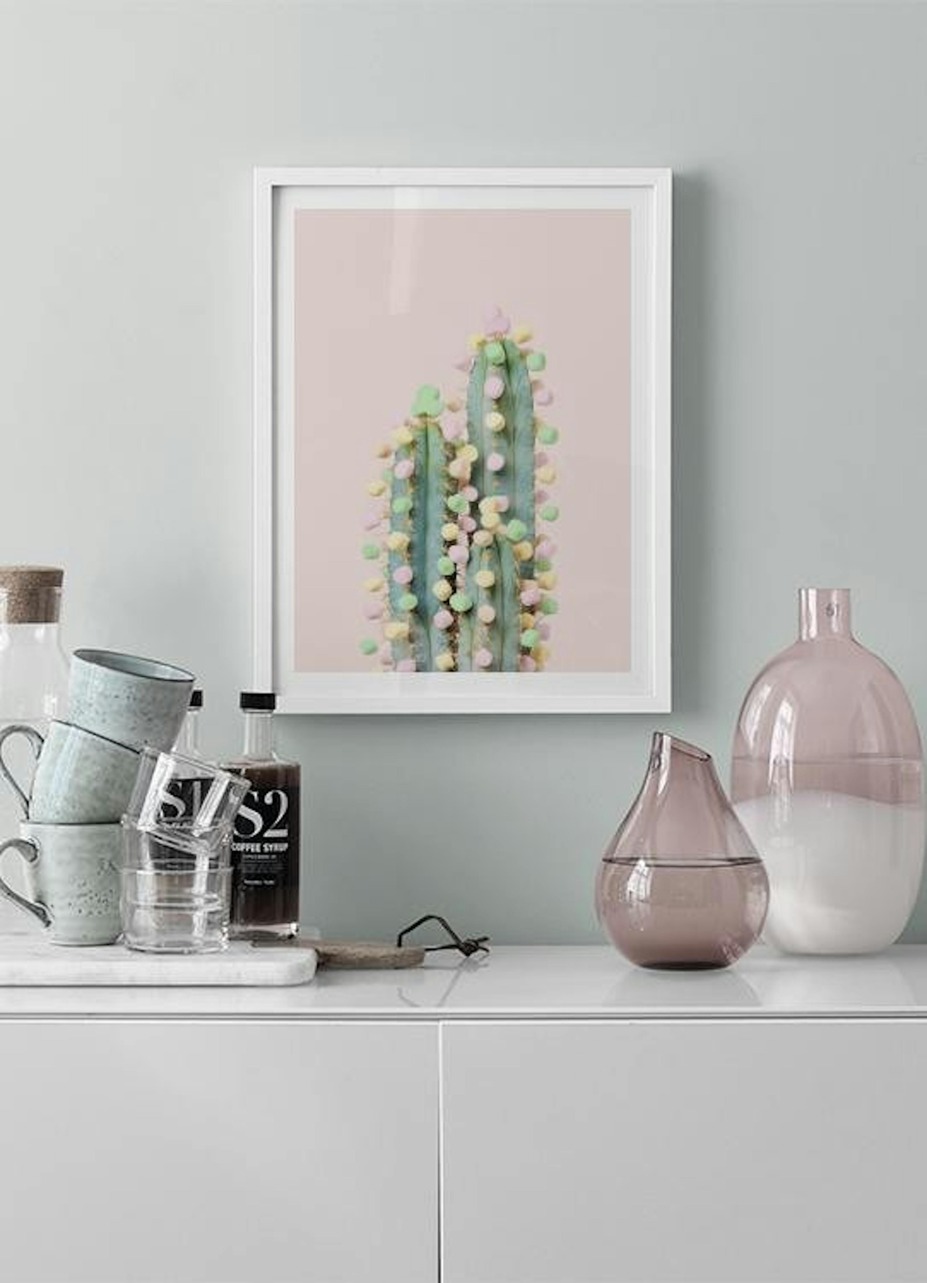 Candy Cactus Poster