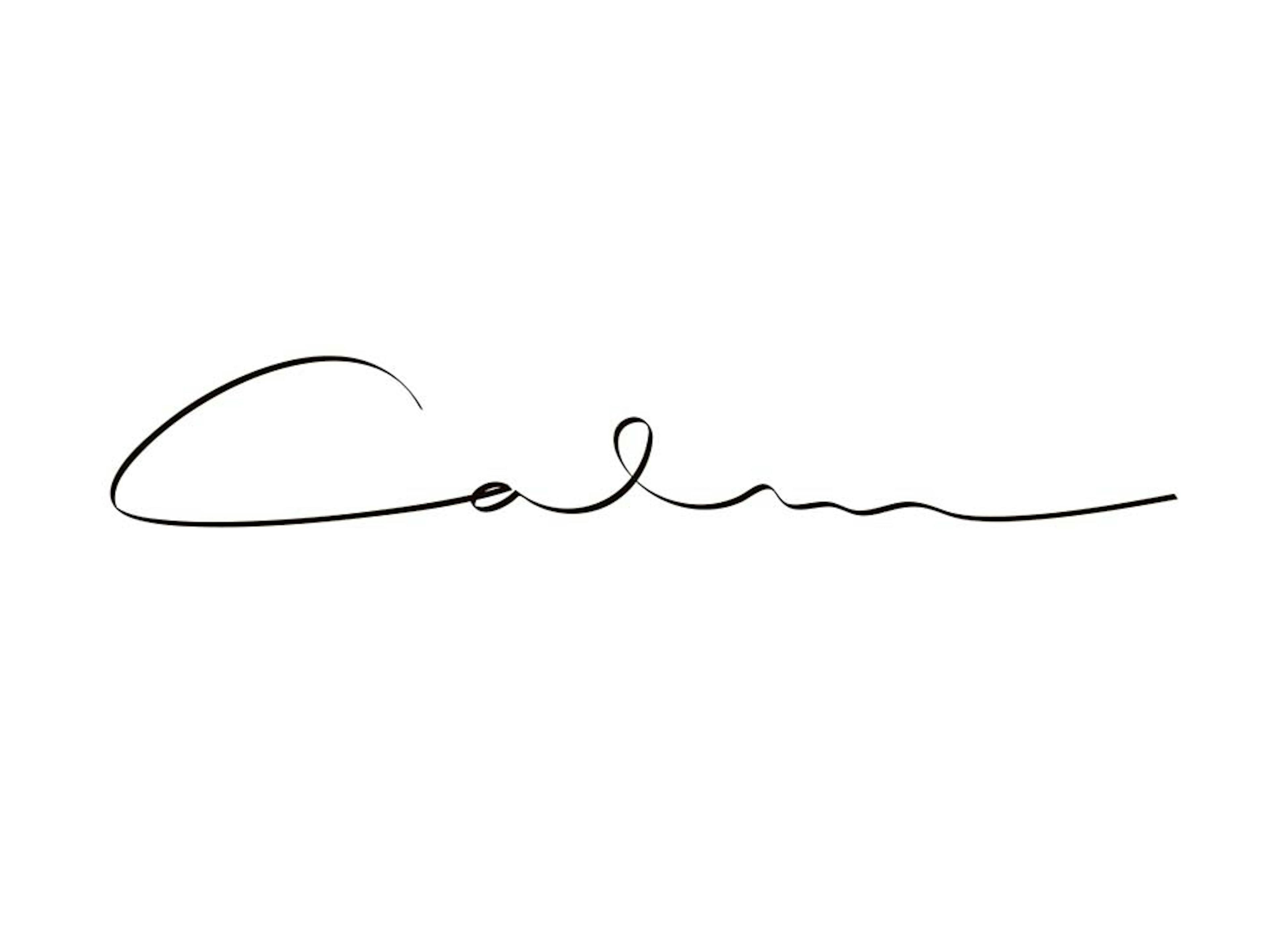 Calm Handwriting Poster 0
