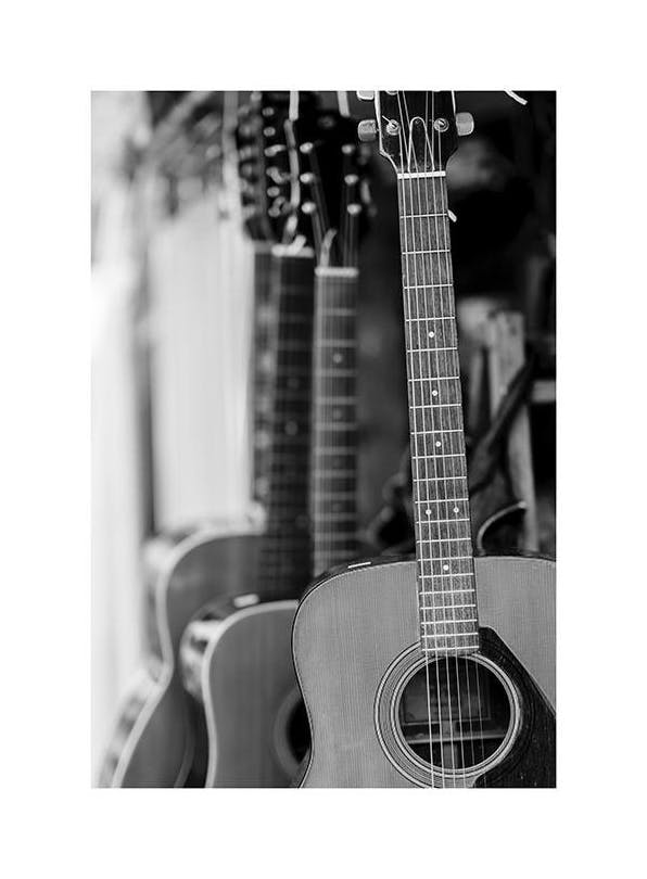Guitar Poster (30x40 cm)