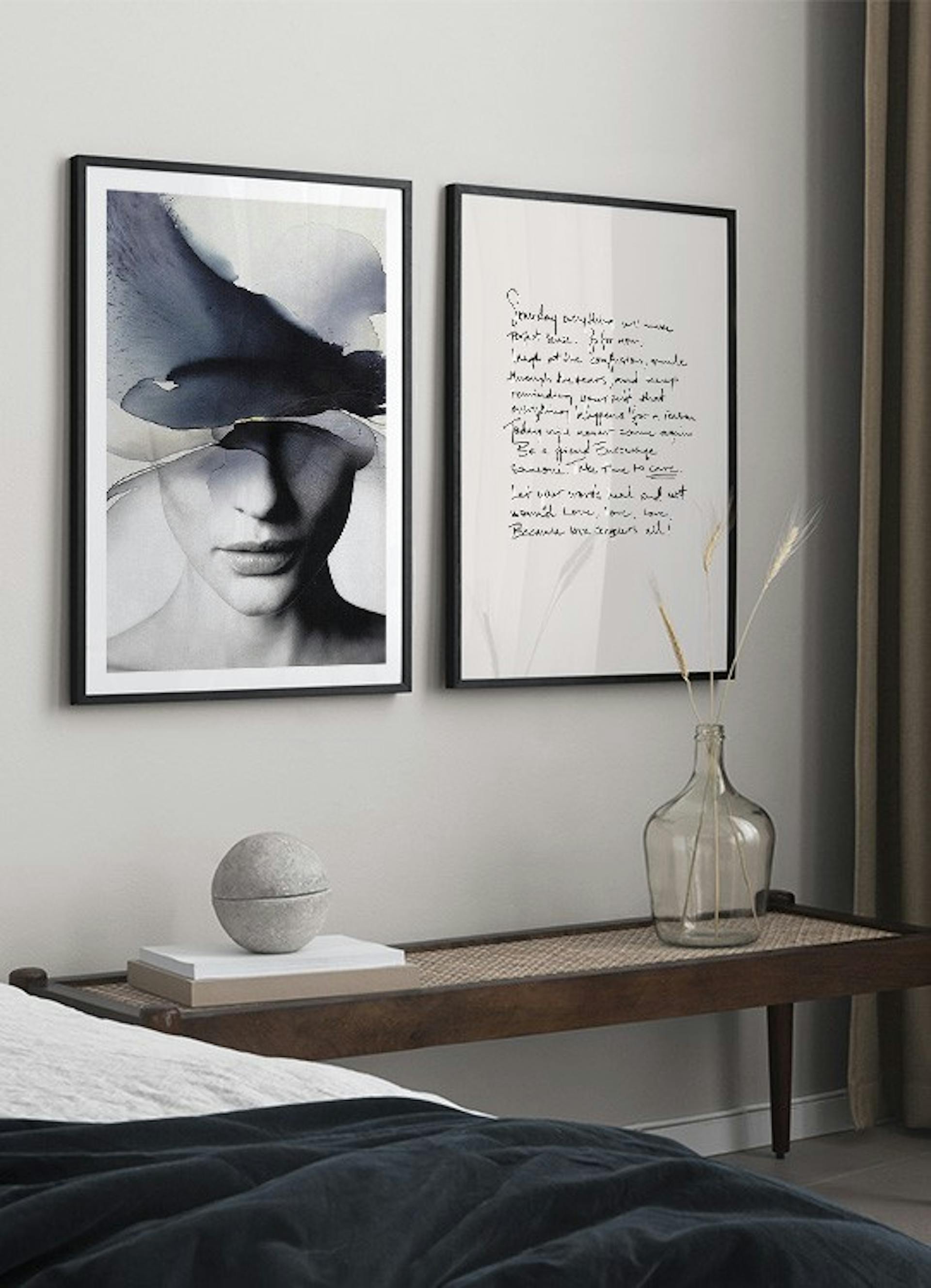 The Letter Poster - Love in a letter - desenio.co.uk