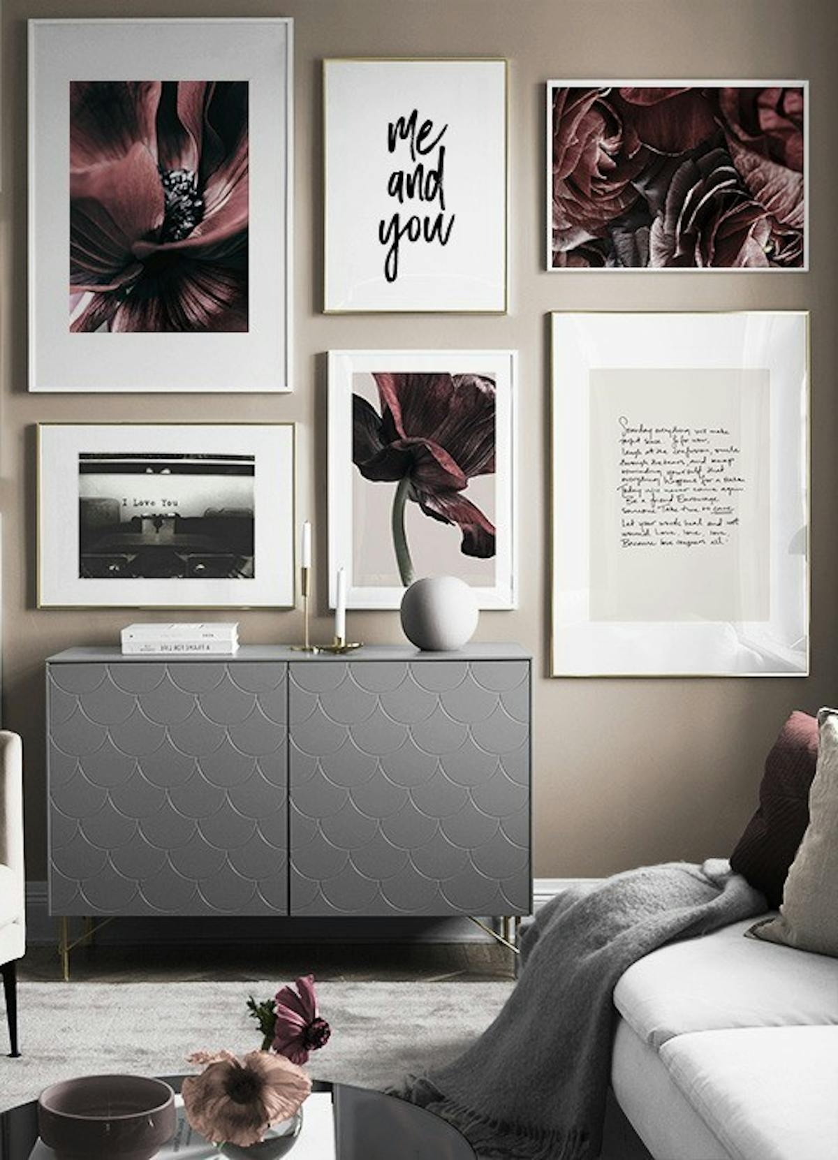 The Letter Poster - Love in a letter - desenio.co.uk