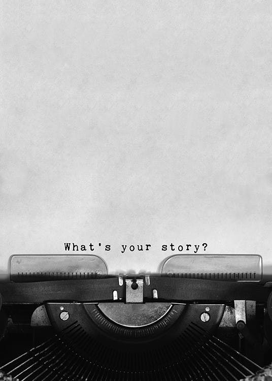 What's Your Story Poster 0