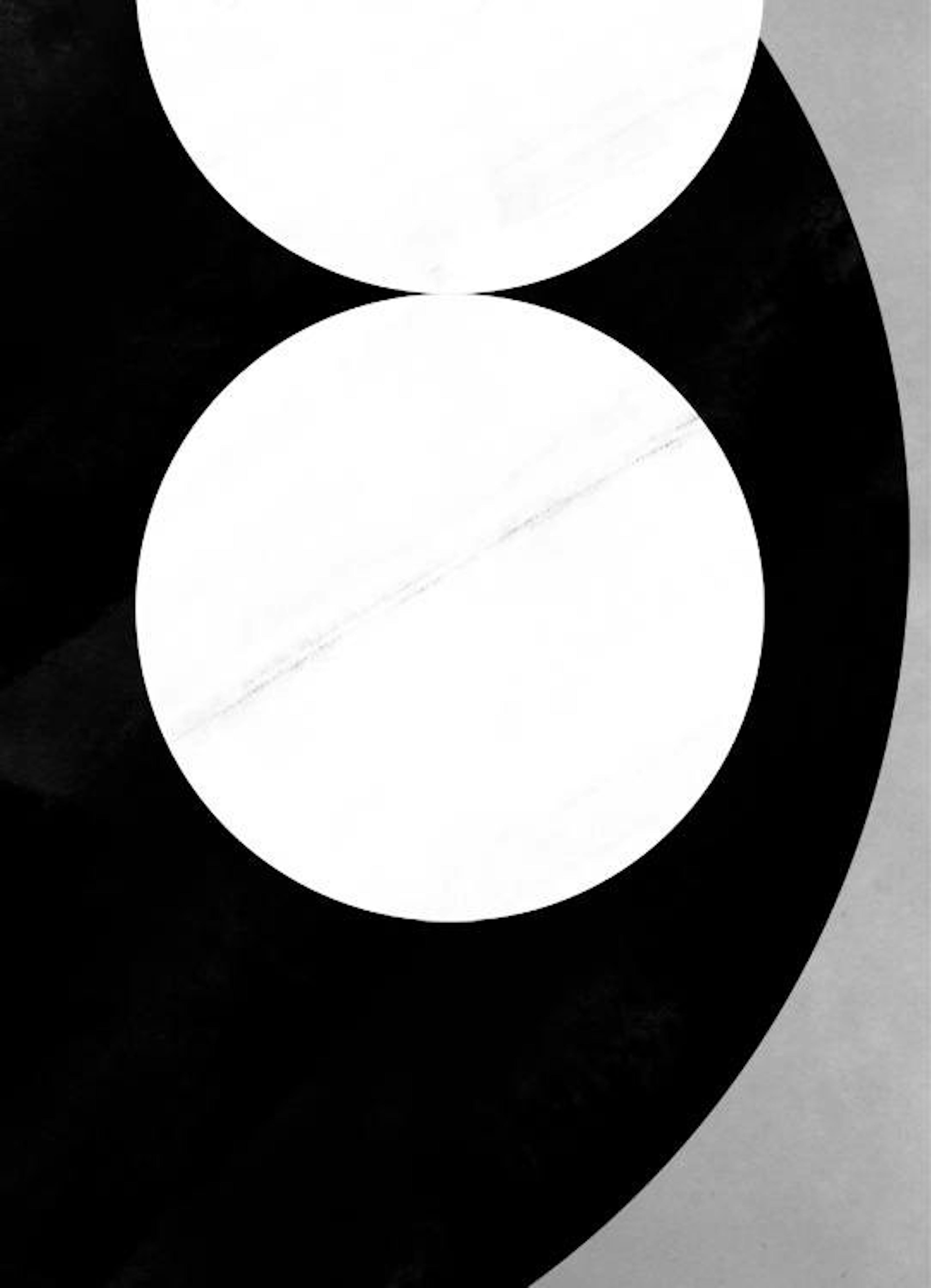 Black & White Shapes No3 Print