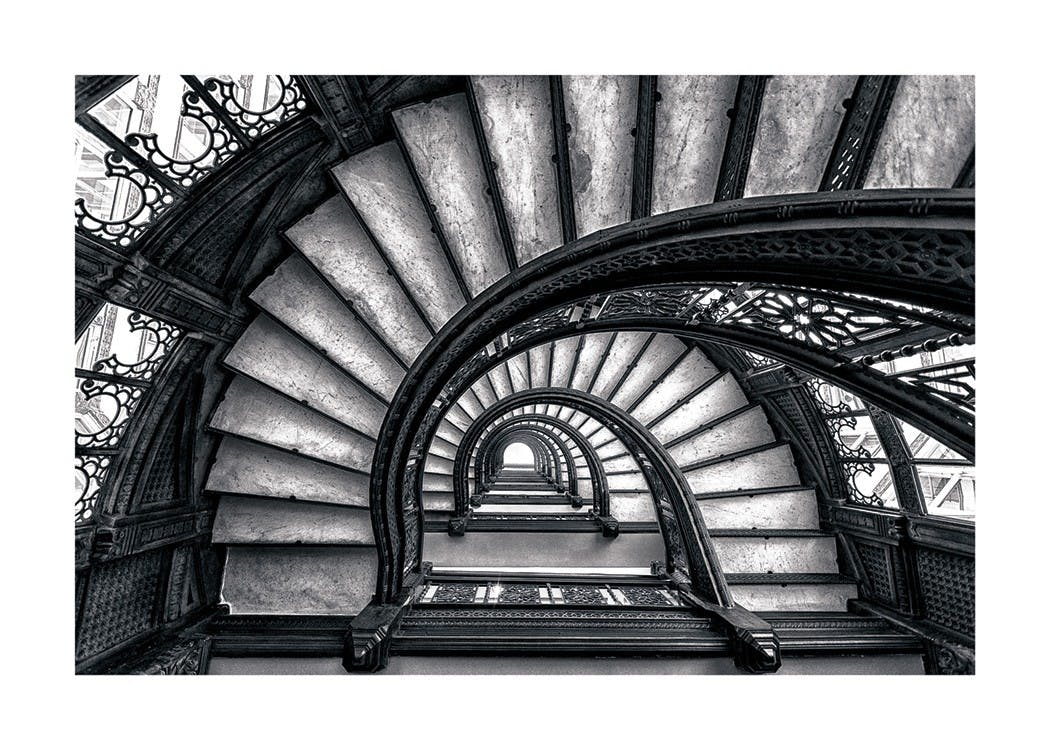 Circular Staircase Juliste 0