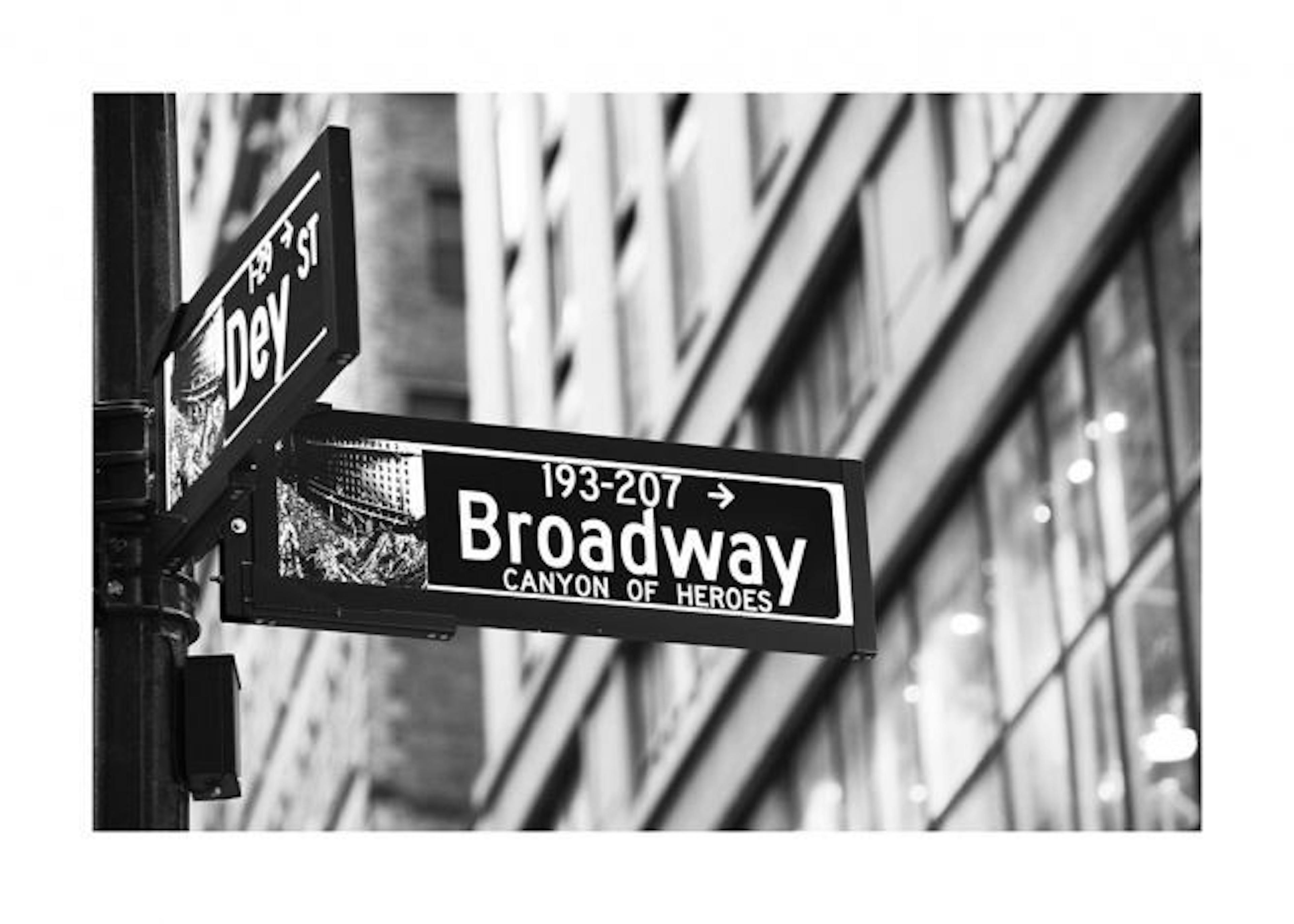 Broadway Sign Print