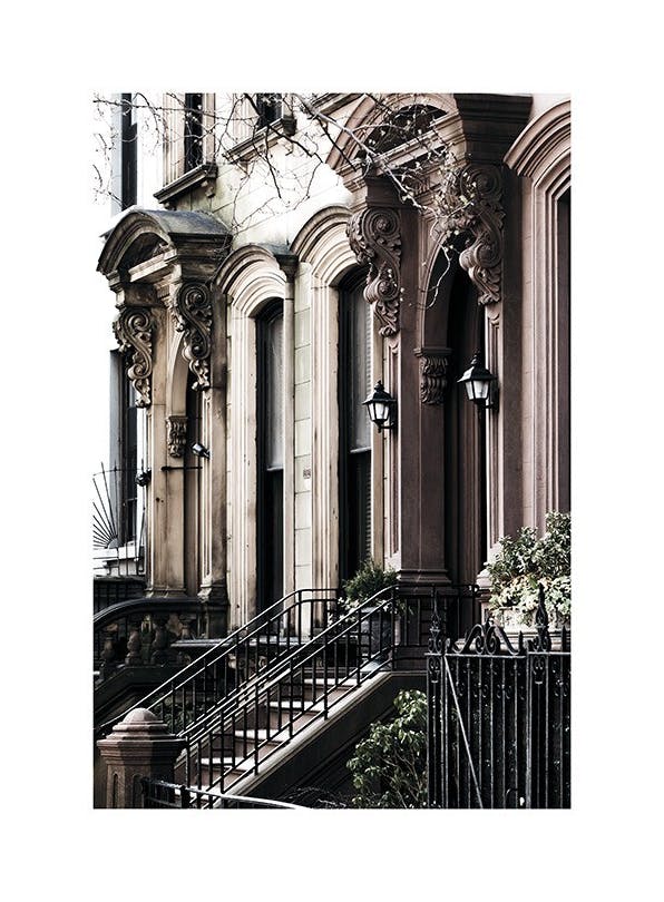 Brooklyn Building Poster (50x70 cm) - Fotokunst