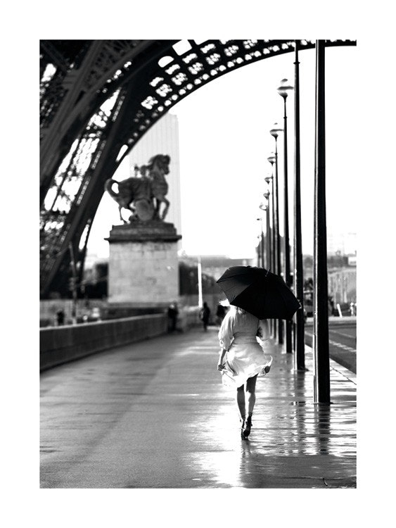 Walking in Paris Poster 0