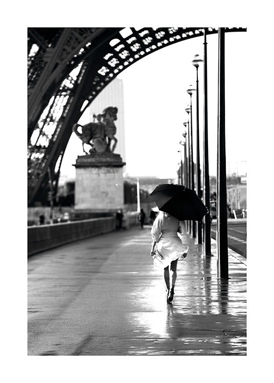 Walking in Paris Poster 0