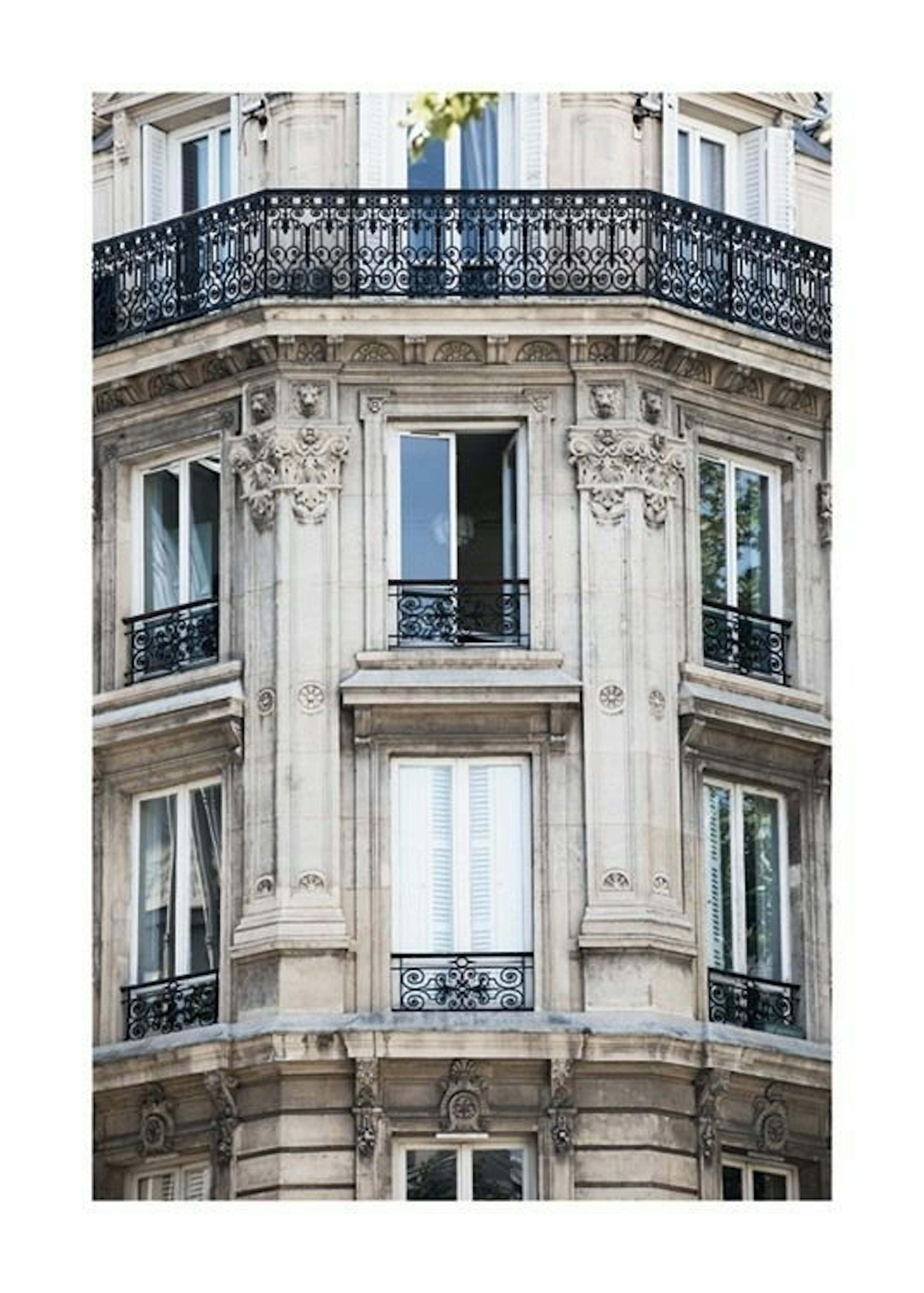 Paris Facade Print 0