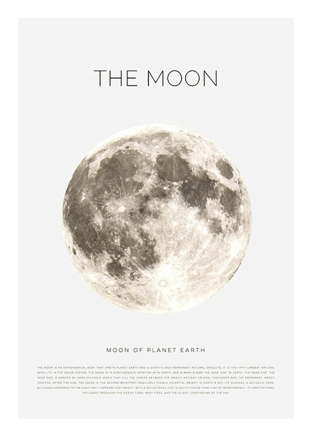 The Moon Poster