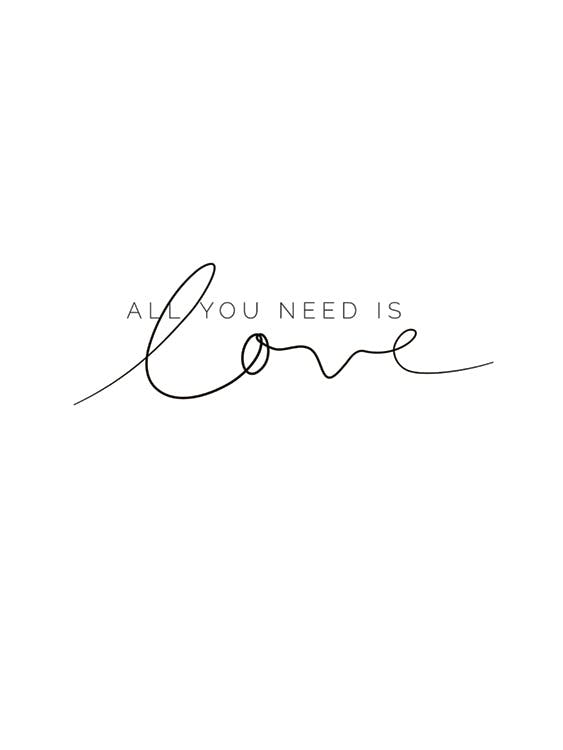 You Need Love Poster 0