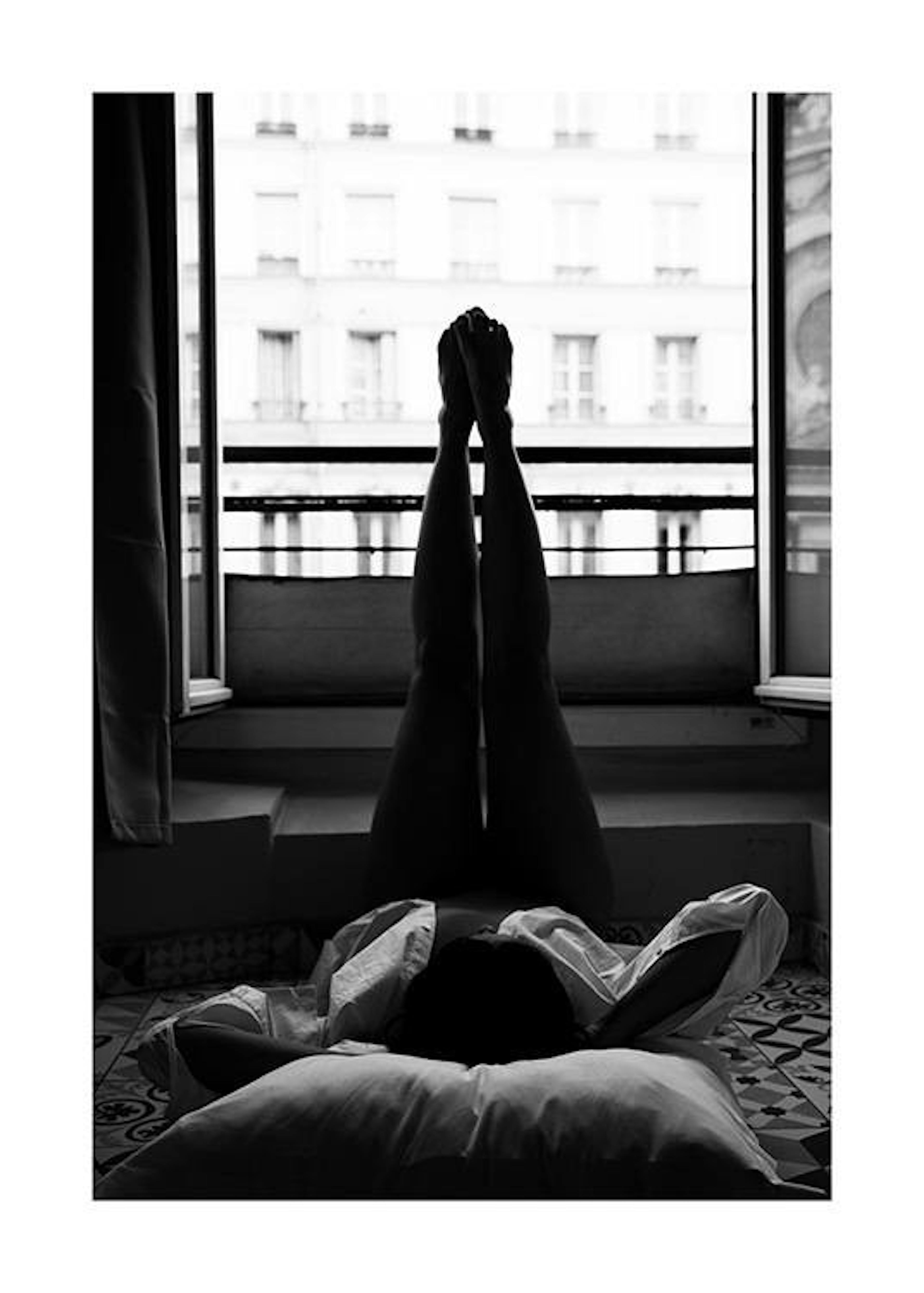 Paris Window Plakát 0
