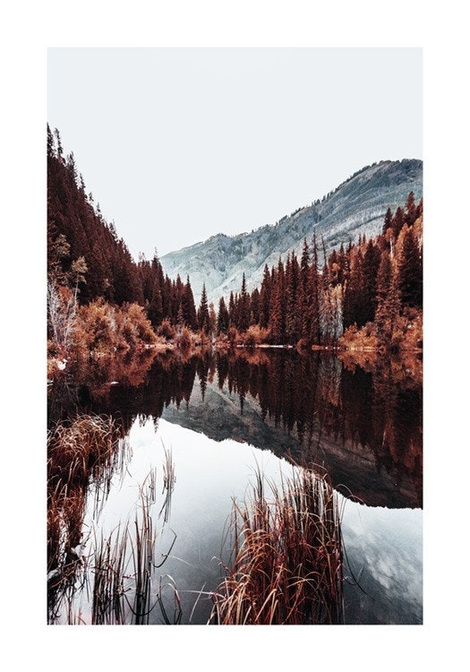 Autumn Lake Plagát 0