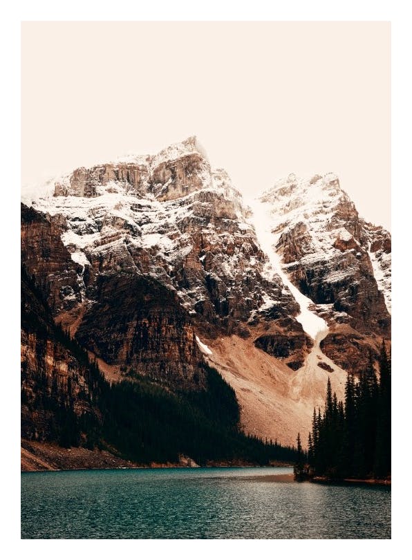 Mountain Lake Plakat (50x70 cm)- Zdjęcia natury