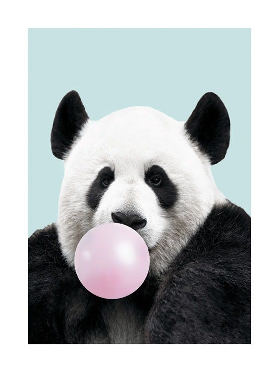 Bubblegum Panda Affiche 0