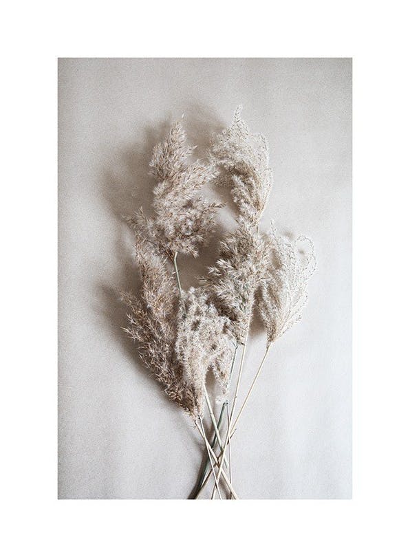 Bouquet of Autumn Reeds Plakat (21x30 cm)- Fotografia