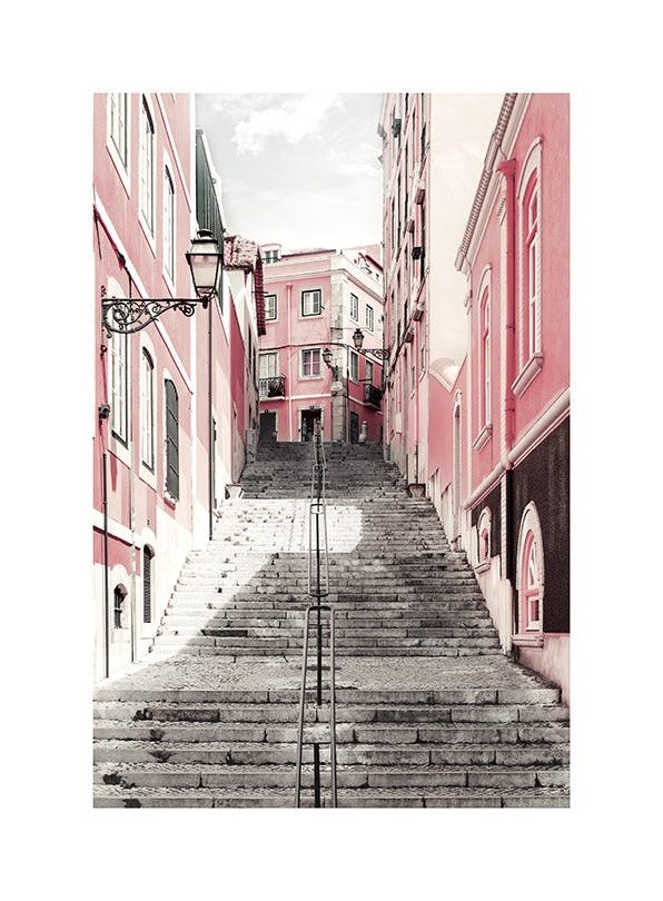 Street of Lisbon Poster (50x70 cm)