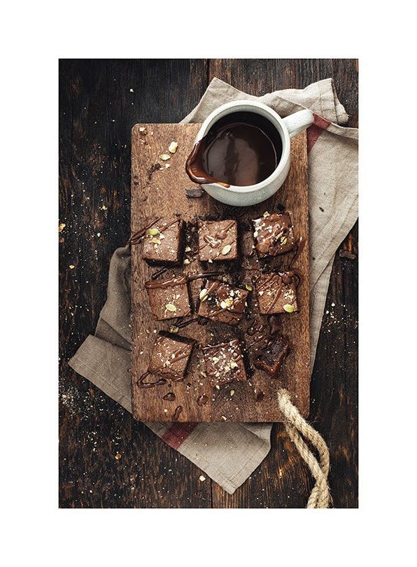 Chocolate Brownies Poster (21x30 cm)