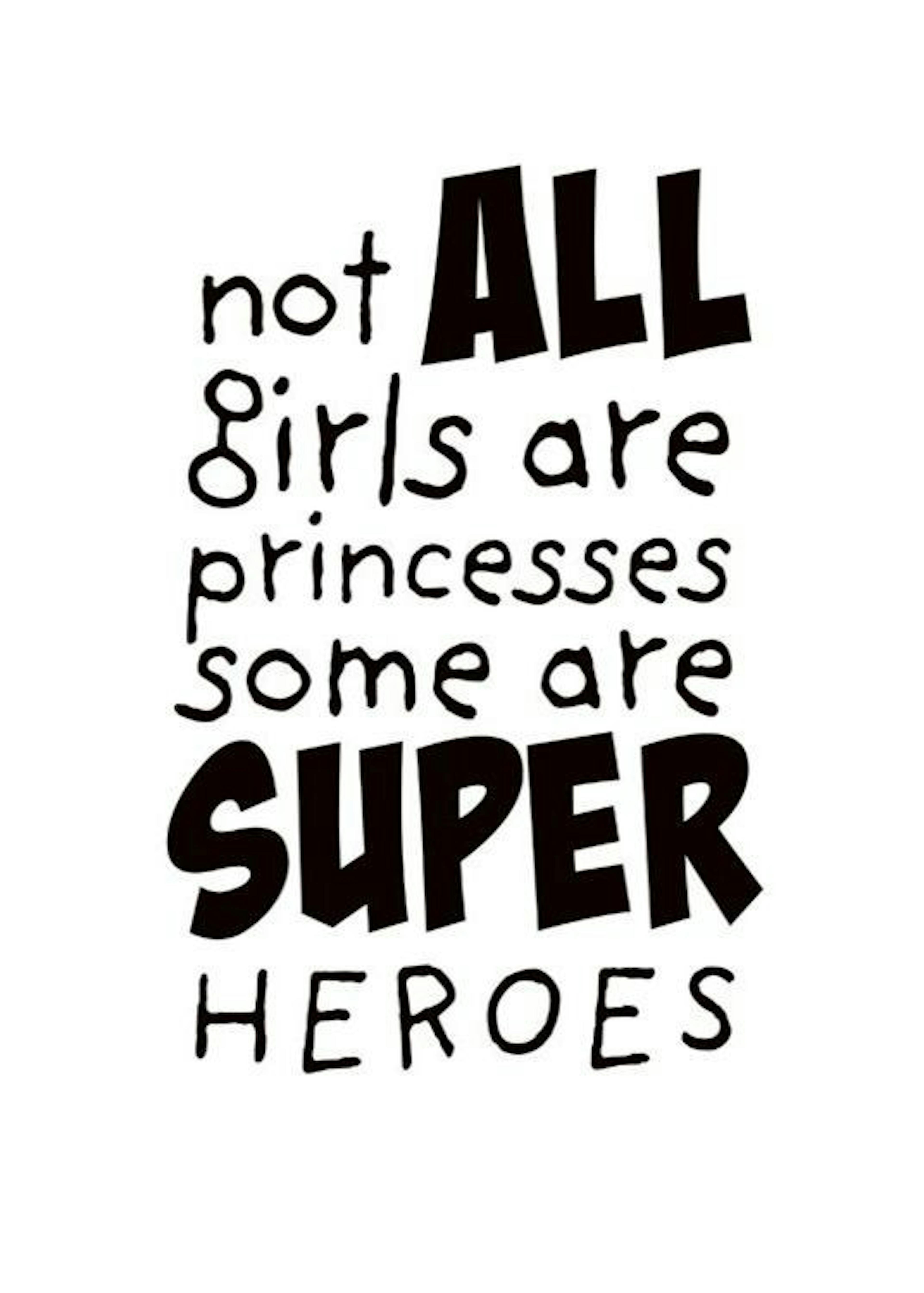 Girls are Superheroes 포스터 0