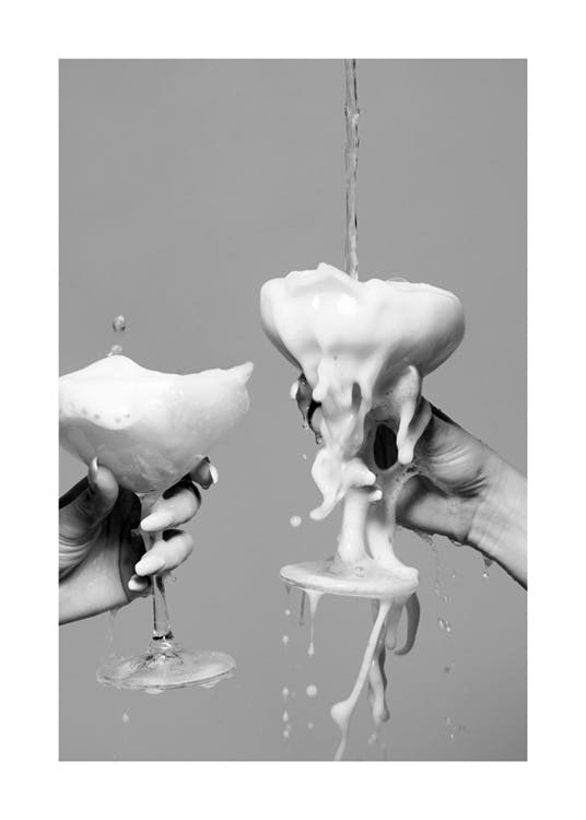Pouring Champagne Plakat 0