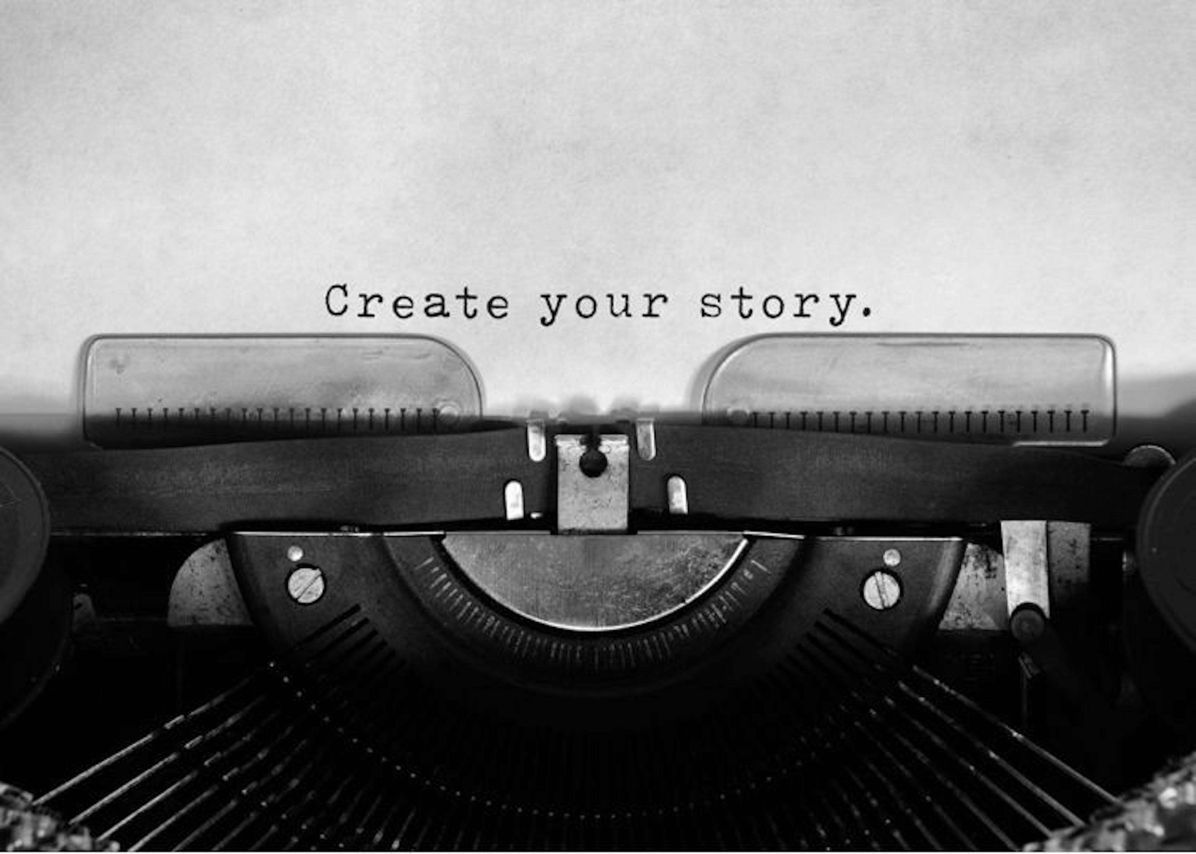 Create Your Story Plakat