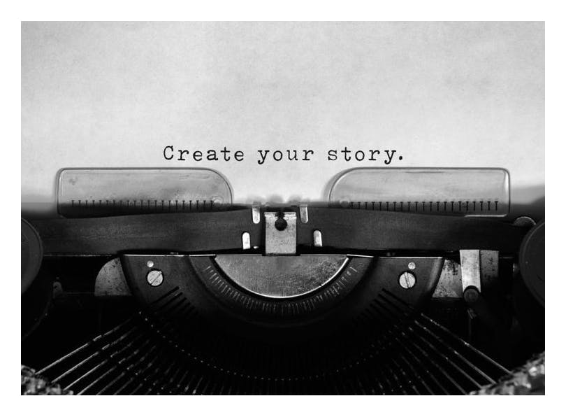 Create Your Story Poster (30x40 cm) - Poster mit Sprüchen