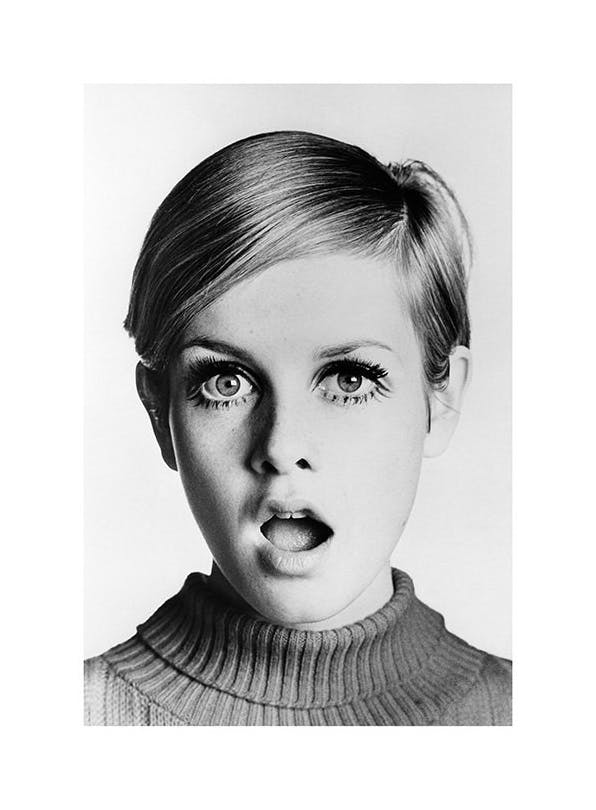 Prints - Twiggy Print (50x70 cm) - Black & white prints