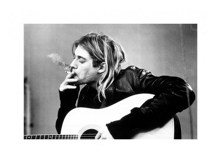 Kurt Cobain Poster (30x40 cm)- Fotografie iconiche
