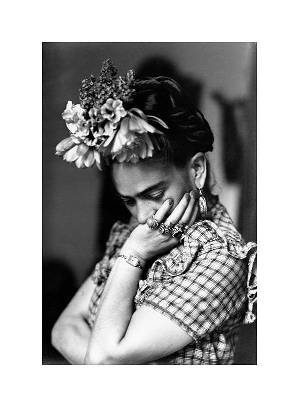 Artist, Frida Kahlo Juliste (50x50 cm)  Iconic photos