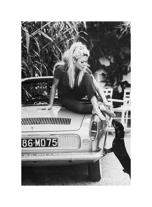 Brigitte Bardot Poster (40x50 cm)- Fotografie iconiche