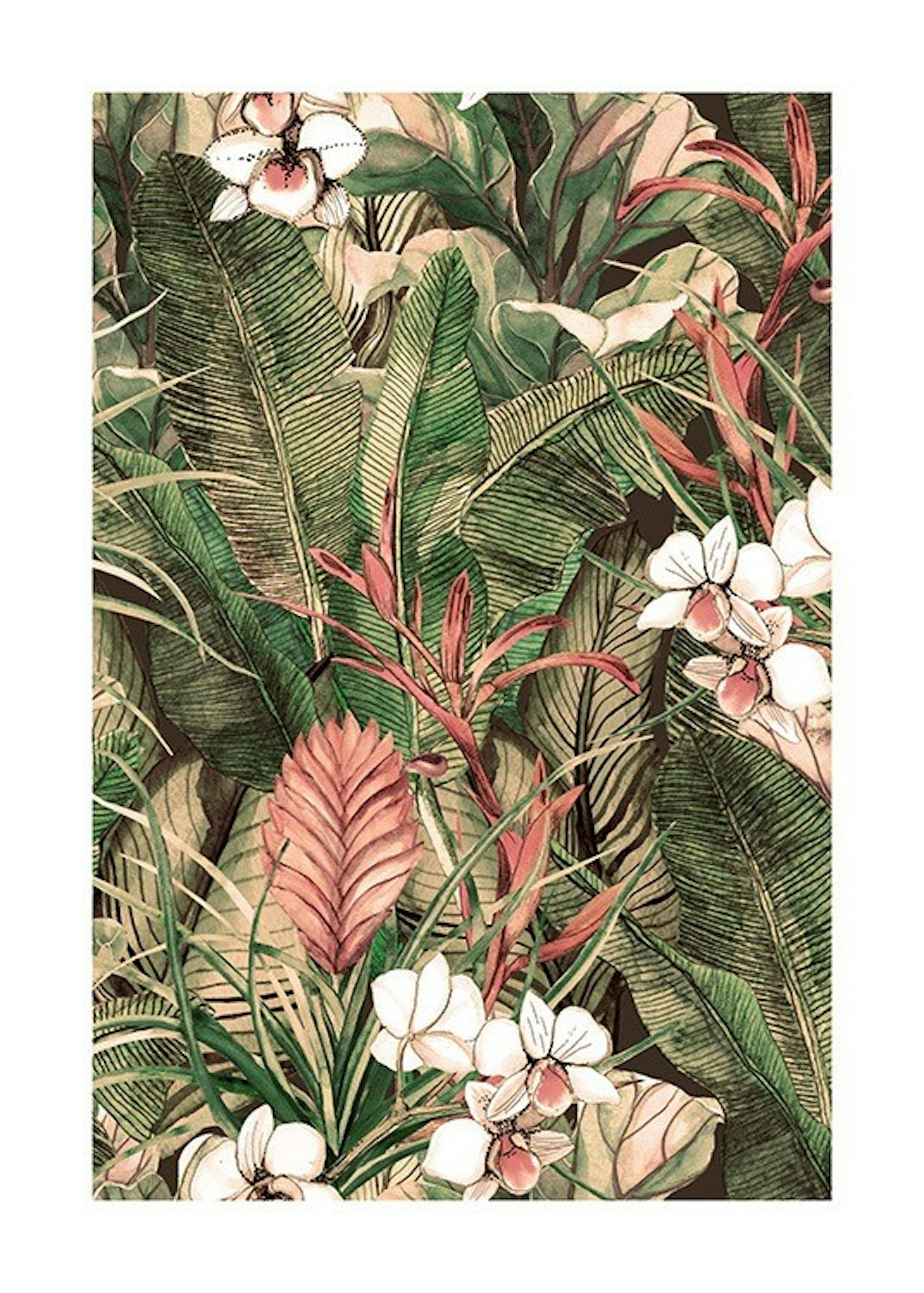 Botanical Pattern No1 Plakat 0